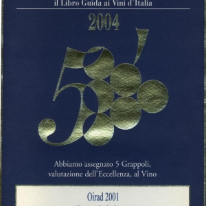 Oirad 2001 - 5 Grappoli - Duemilavini 2004