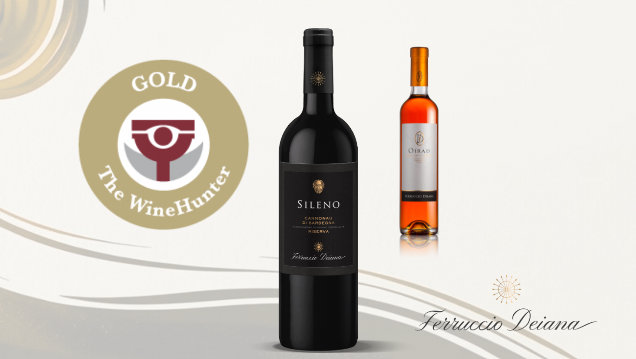 Ferruccio Deiana Wins Two Gold Medals at the WineHunter Award 2025